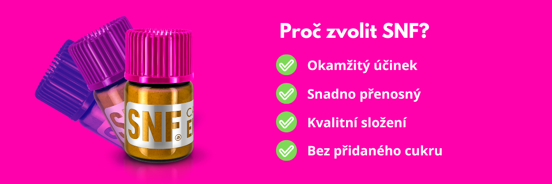 SNF - Proč užívat SNF